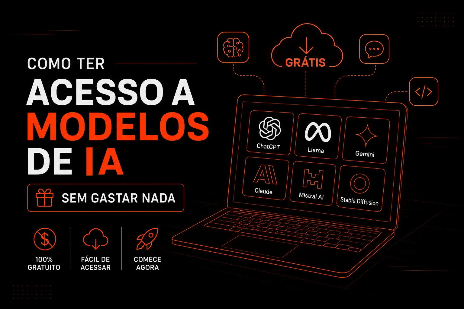 Como ter acesso a modelos de IA sem gastar nada?
