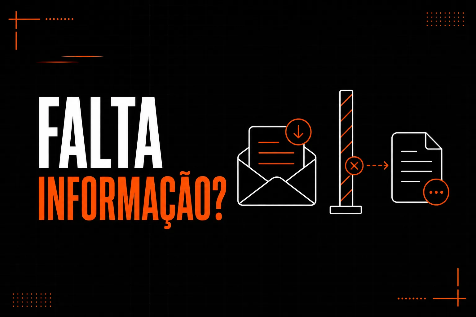O que fazer quando alguém não envia a informação para o orçamento?