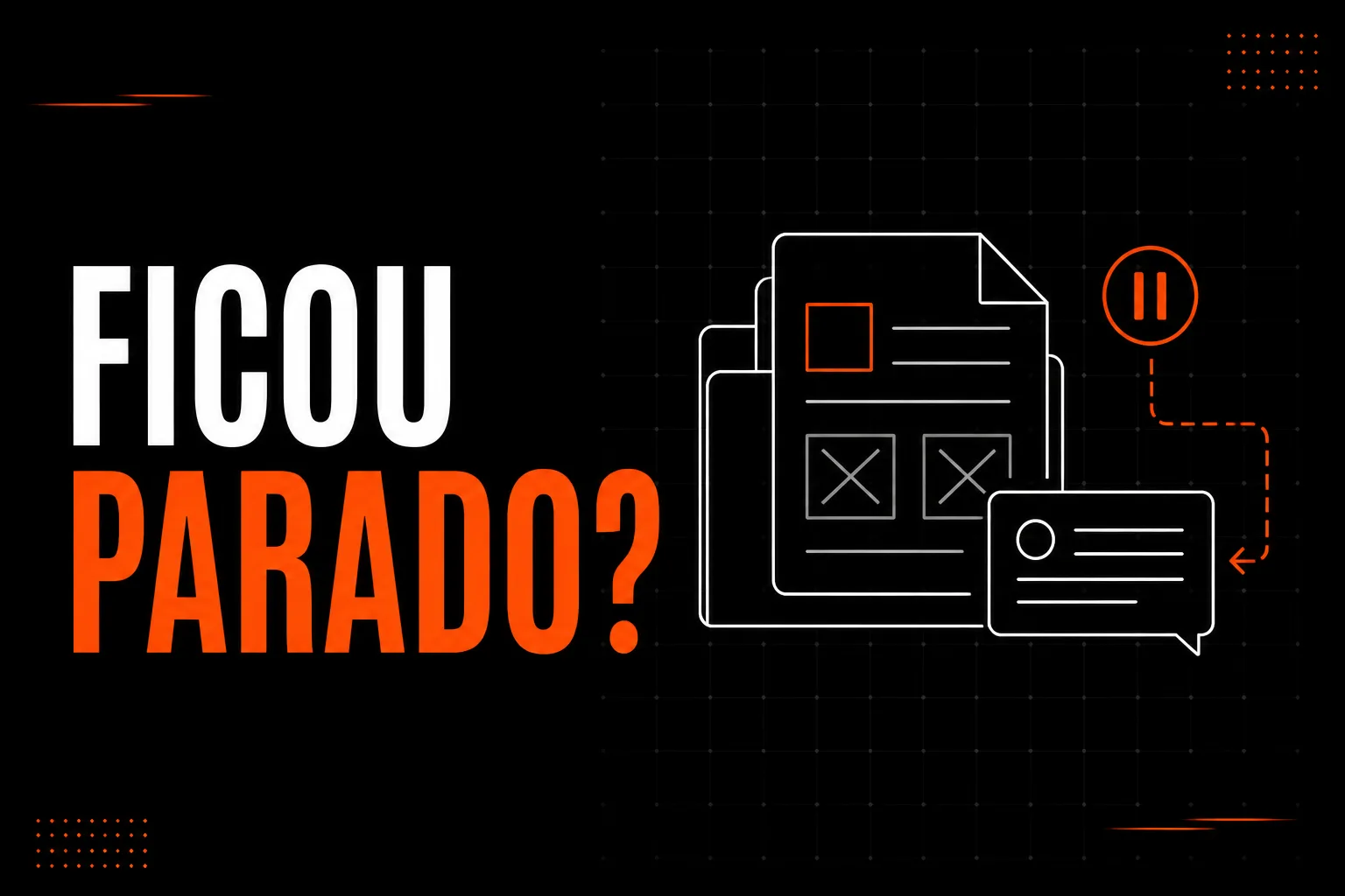 O que fazer quando o trabalho fica parado à espera do cliente?