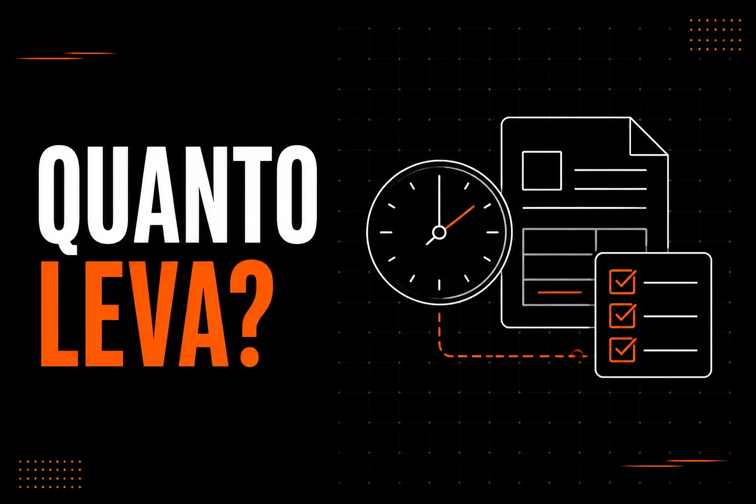 Como saber quanto tempo leva um trabalho antes da proposta?
